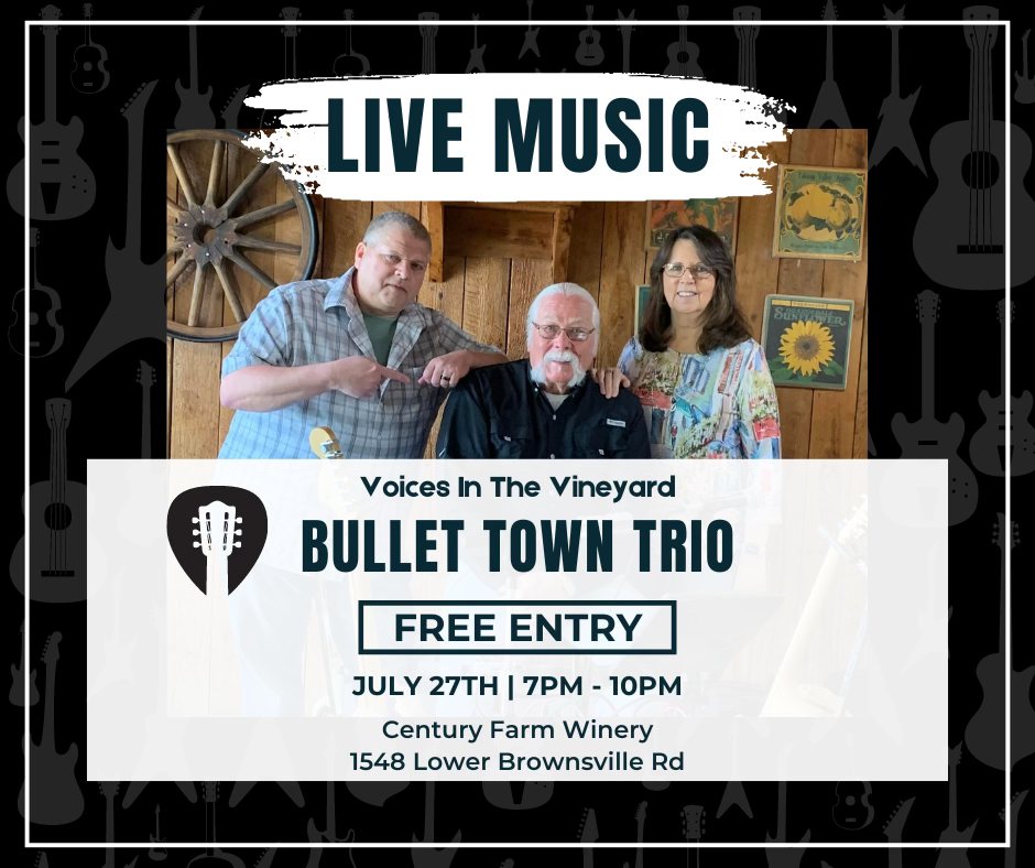 Voices in the Vineyard - The Bullet Town Trio