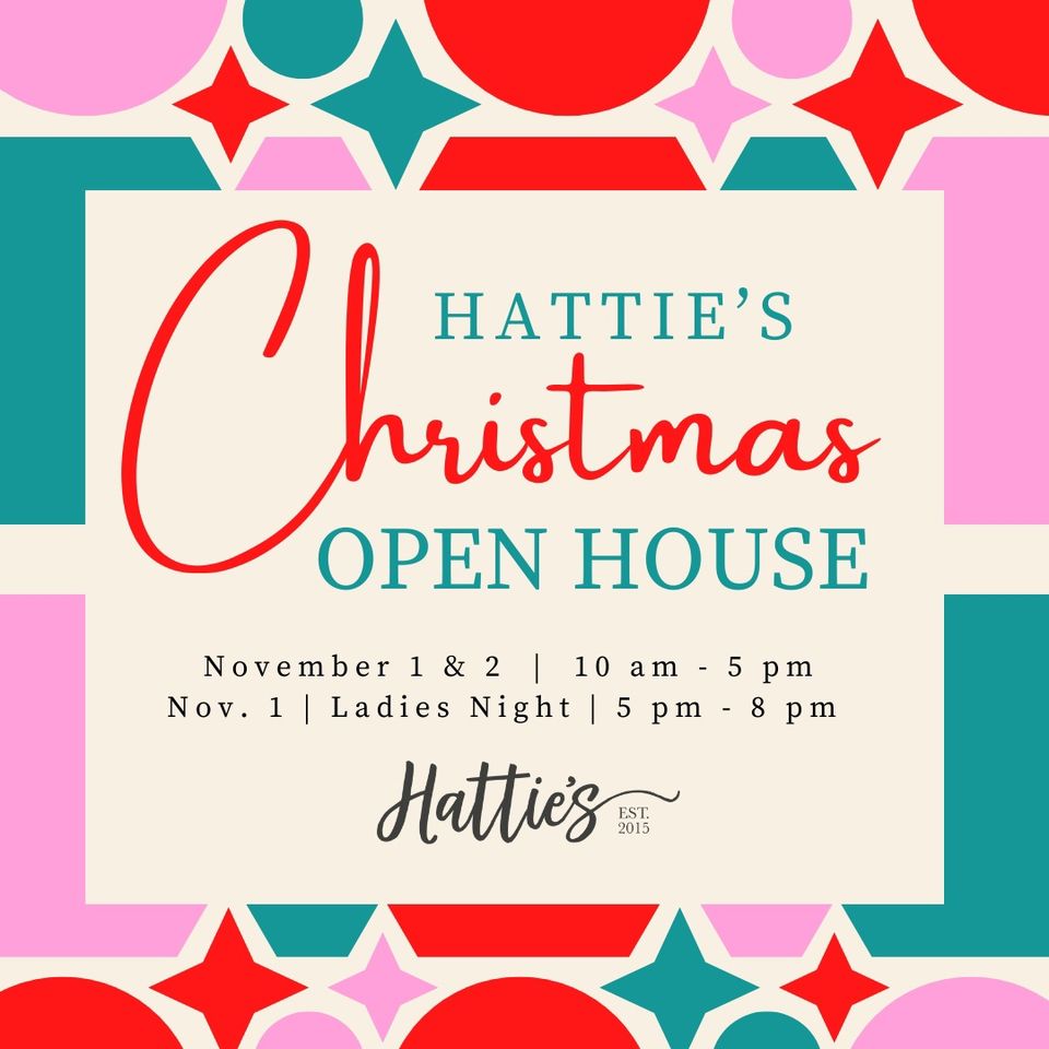 Hattie's Christmas Open House