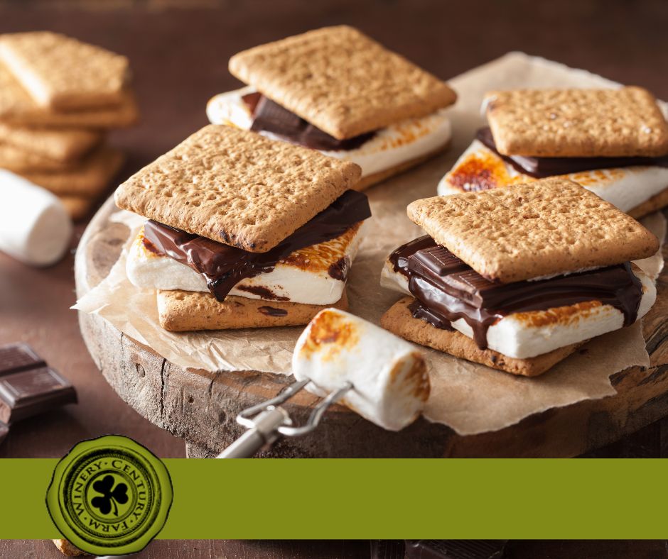Sip N S'mores at Century Farm Winery