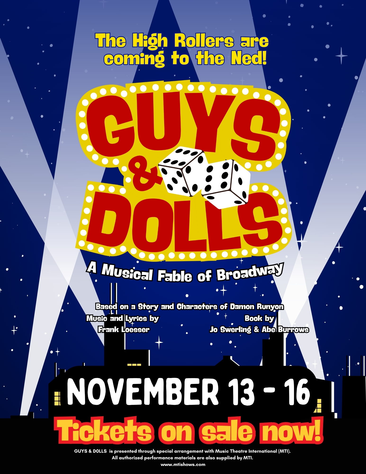 Guys & Dolls: A Musical Fable of Broadway