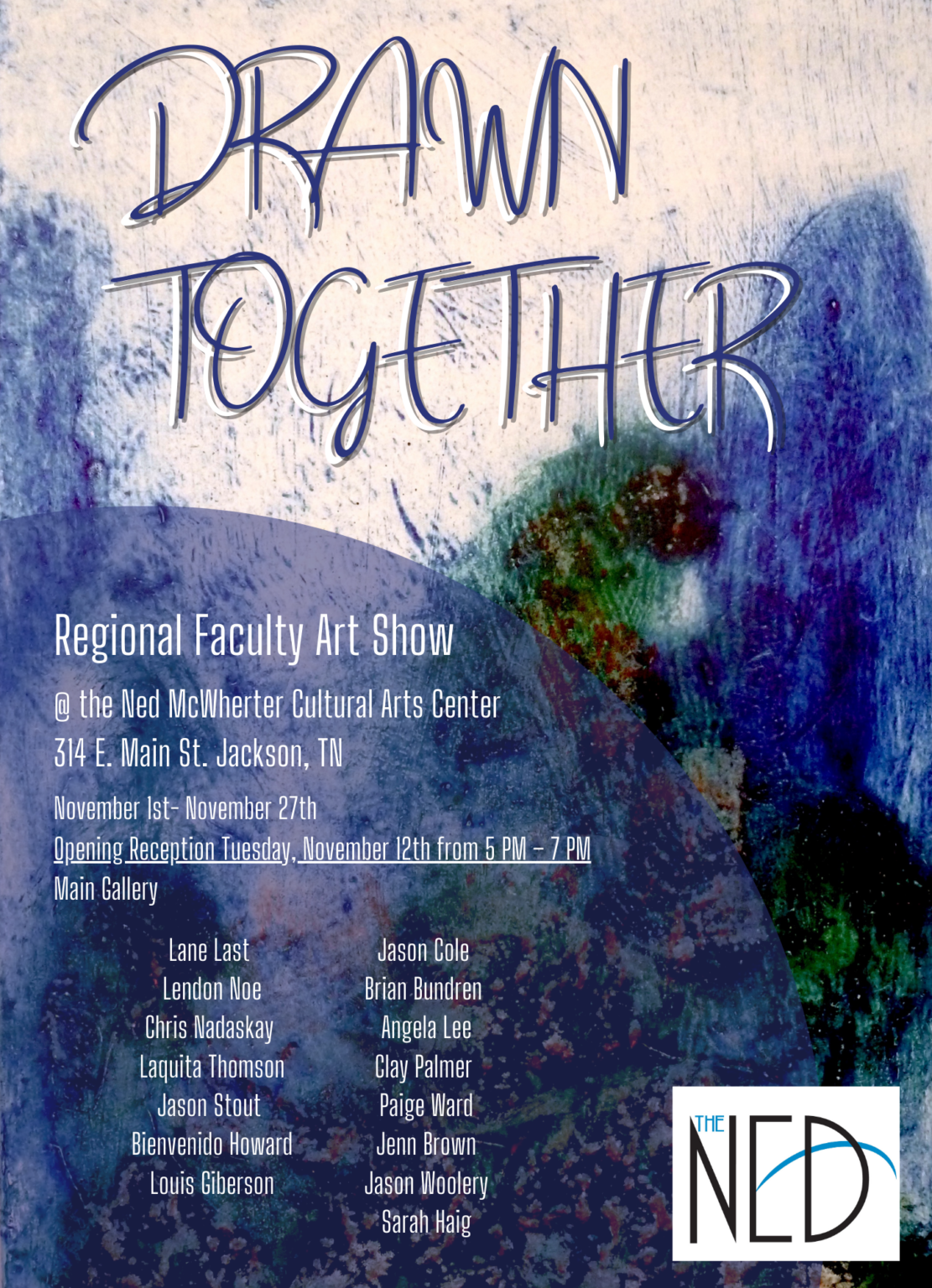 Jackson Tourism2024 Drawn Together Regional Faculty Art Show